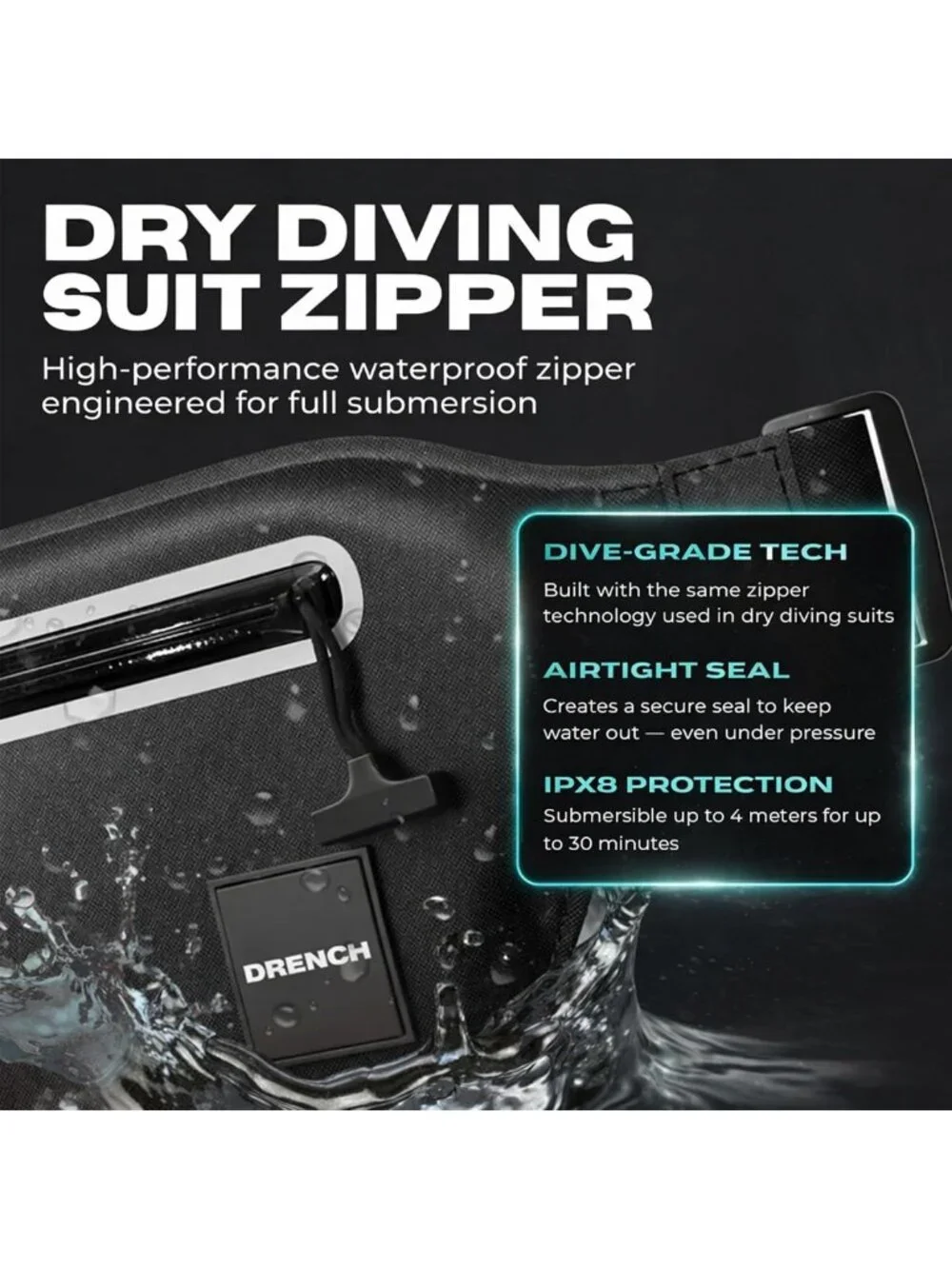Waterproof Fanny Pack & Phone Pouch | Submersible Dry Bag for Swimming, Boating